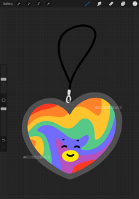 Image 2 of [CHARMS] Funky Tata: Valentine Collection