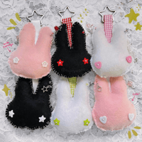 CUSTOM: BUNBUN KEYCHAIN ᕱ⑅ᕱ