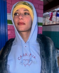 Image 3 of 🩵Cara Mia🩵Baby Blue Lightweight Hooded Sweatshirt🩵 