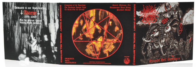 SURRENDER OF DIVINITY - Oriental Hell Rhythmics (DIGIPAK CD)