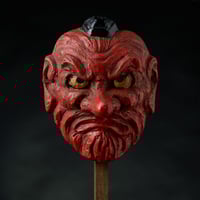 Image 1 of TENGU CERAMIC NOH MASK