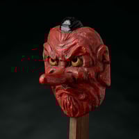 Image 2 of TENGU CERAMIC NOH MASK