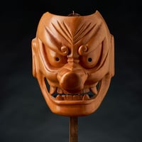 Image 1 of TENGU WOOD MASK