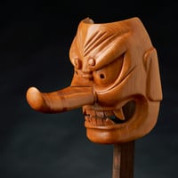 Image 2 of TENGU WOOD MASK