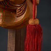 Image 4 of TENGU WITH ROPE WOOD MASK