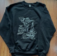  "The Beast In City Heights" Black Crewneck Sweatshirt