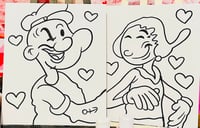 Image 2 of Popeye & Olive Oyl