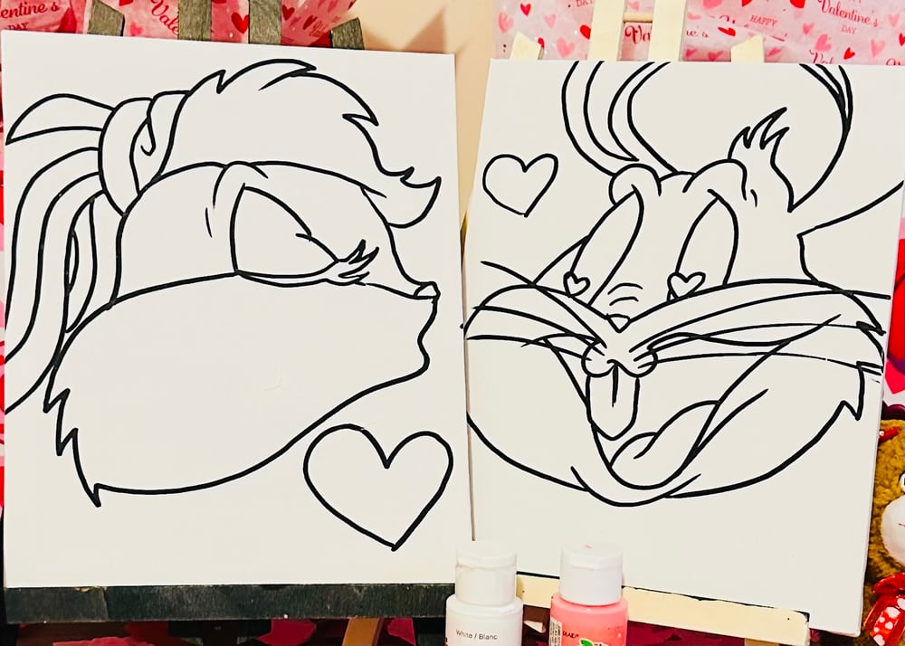 Bugs & Lola Bunny