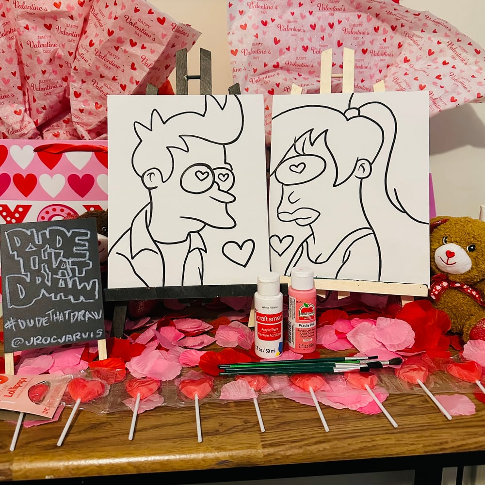 Fry & Leela