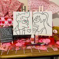 Image 1 of Fry & Leela