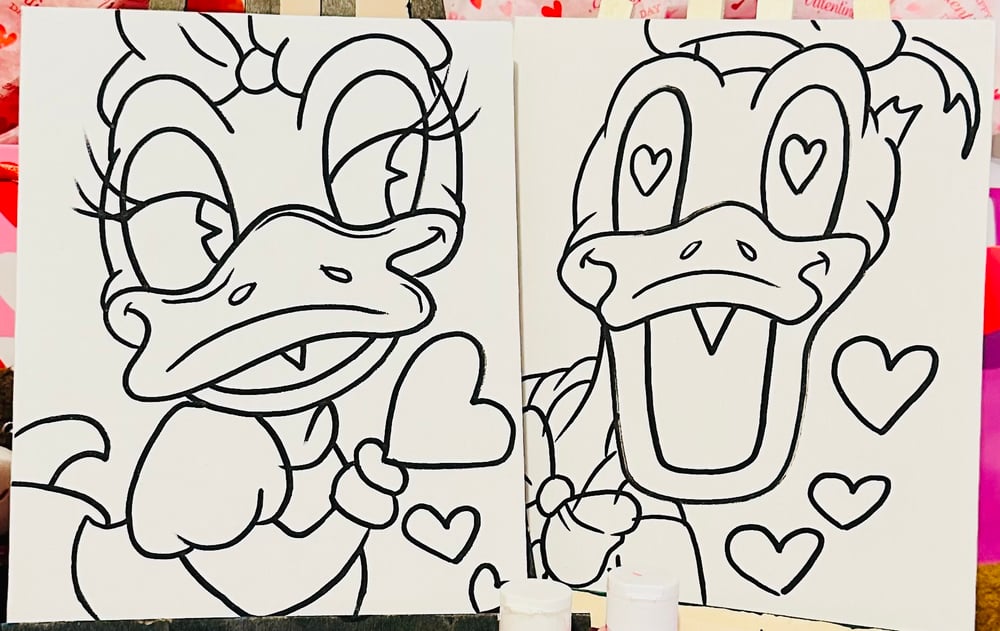 Daisy & Daffy Duck