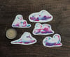 Clouds sticker set