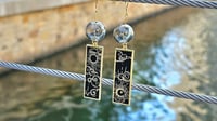 Image 1 of  Sun and Moon Windchime earrings 