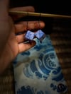 Arracades Sonobe cub blau