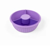 Image 1 of Yumbox Poke Bowl Maui Purple 3 compartment