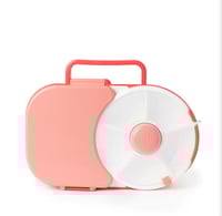 Image 1 of GoBe Lunchbox with Original Snack Spinner Watermelon Pink