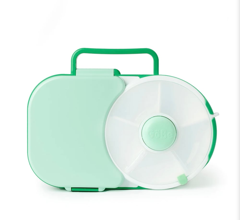 GoBe Lunchbox with Original Snack Spinner Sage Green