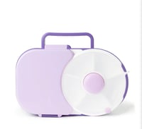 Image 1 of GoBe Lunchbox with Original Snack Spinner Grape Purple