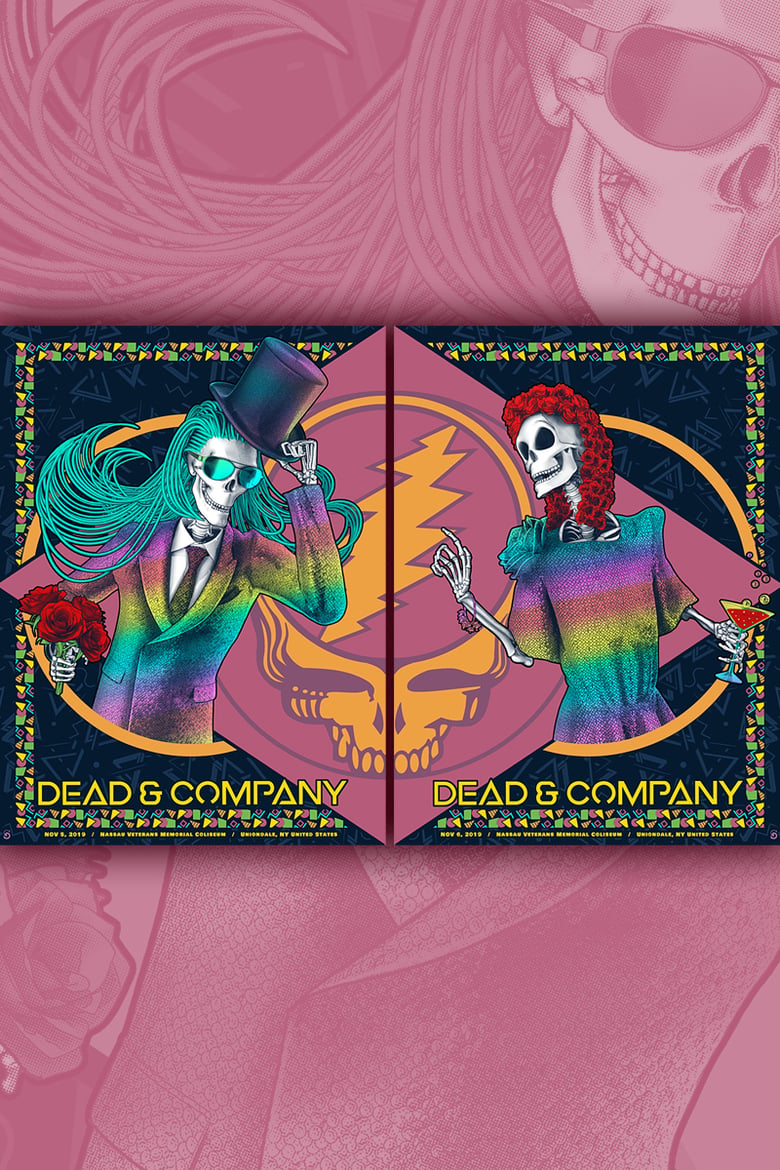 Image of Dead & Company 2019 Gig Posters (Diptych)