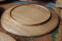 Image 2 of English oak dinner plate