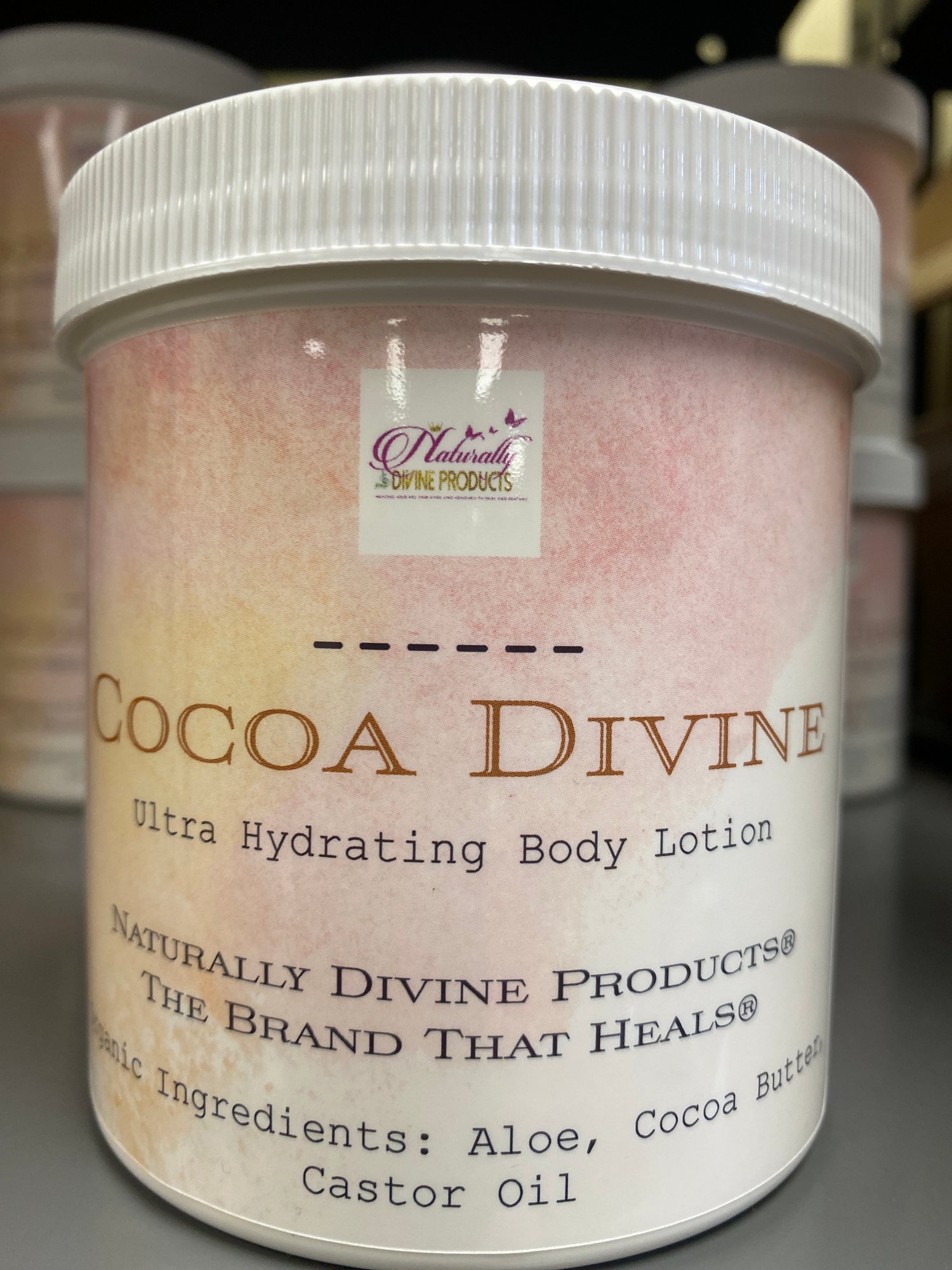 Cocoa Divine Ultra Hydrating Body Lotion 16 oz | Naturally Divine ...