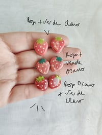 Image 5 of Pendientes Frutillas: Fresas y Limones