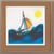 Image of Dinghy Sailing - Greetings Card