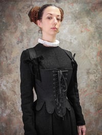 Image 2 of Stays - Morgana - 18th Century Inspired Witch Corset