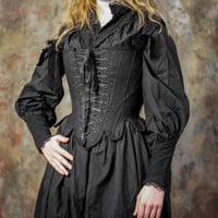 Image 4 of Stays - Morgana - 18th Century Inspired Witch Corset