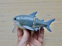 Image 3 of SF baits  Baby shark wake (color great white shark)