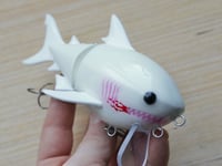 Image 2 of SF baits Baby shark wake (color albino shark)