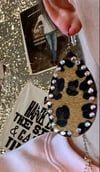 Cheetah Print Earrings 