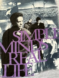 Image 5 of Simple Minds 1991 ‘Real Life’ Grey T-Shirt