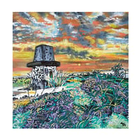 Image 1 of The Trig Point at Wolfstone Heights Greeting Card