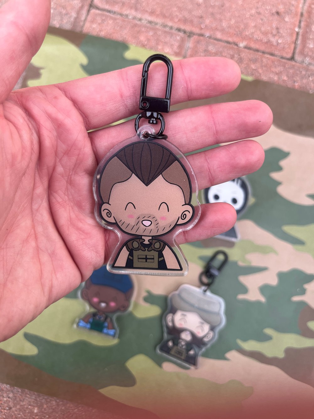 Image of Lil Fella Task Force Chibi Keychains