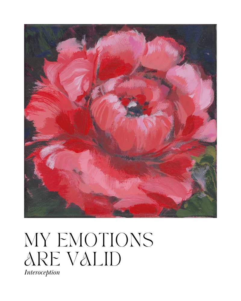 Image of MY EMOTIONS ARE VALID PRINT