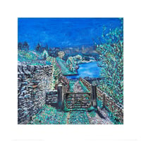 Image 1 of Ramsden Reservoir Greeting Card