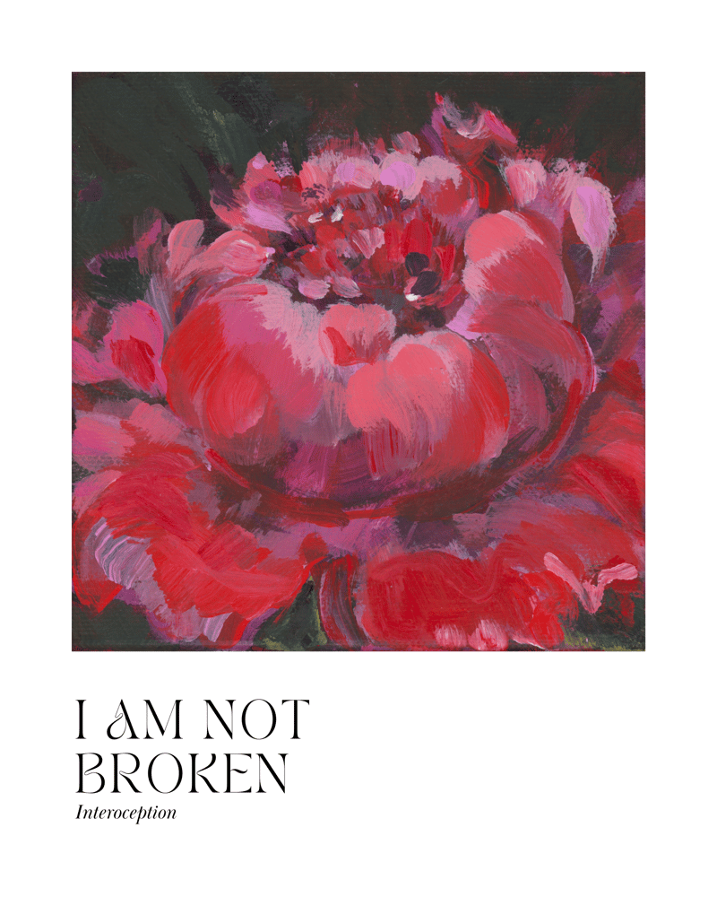 Image of I AM NOT BROKEN PRINT