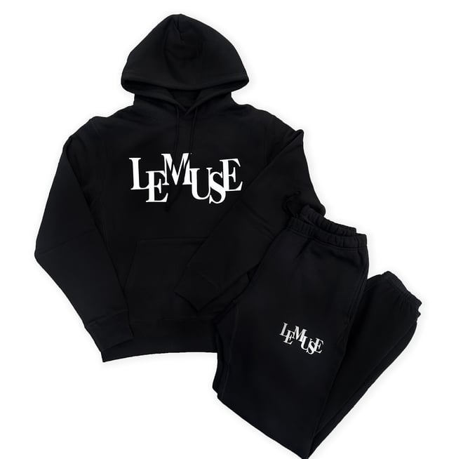 LE MUSE BLACK SWEATSUIT 