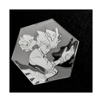 Image 2 of Fire kid Stained Glass