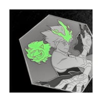 Image 3 of Fire kid Stained Glass