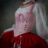 Image 1 of Stays - Flowering Heart - Tailored Corset