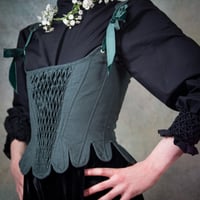 Image 3 of Stays Dance of Spring - Tailored corset inspired by 18th century