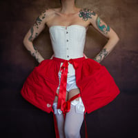 Image 1 of Pocket Hoops - Queen of Hearts - 18th Century Inspired Pannier