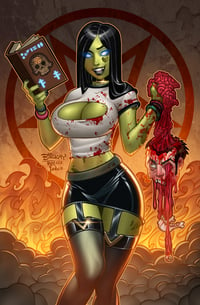 Image of Zombie Tramp #1 MegaCon Original Cover Art 1/1