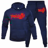 Dark Blue Bikelife Sweat Set