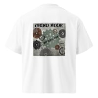 Image 2 of Unisex organic oversized high neck t-shirt/Gears
