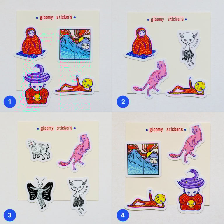 Gloomy Stickers Image 4