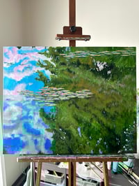 Image 3 of Still Reflection | Original Painting on Canvas