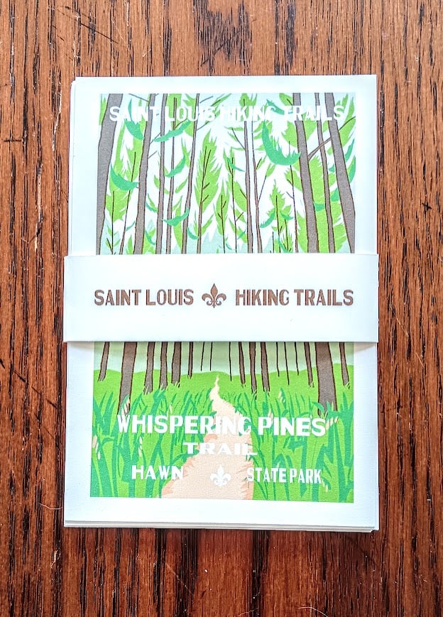 Image of Saint Louis Hiking Trails - Postcard Set